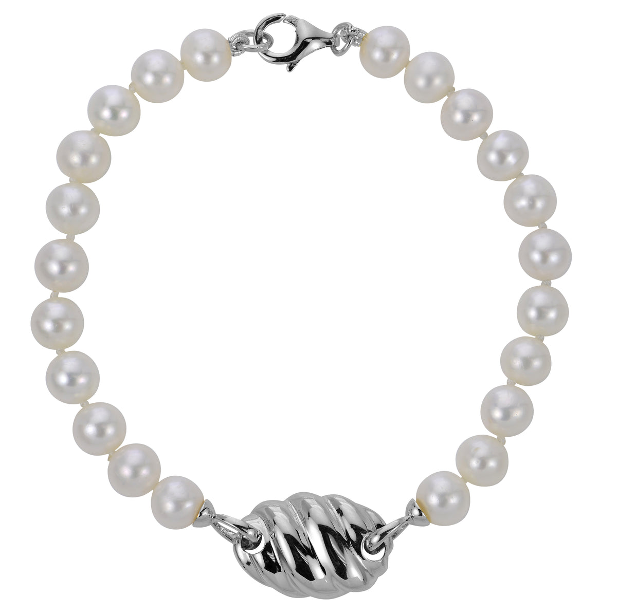 Sterling Silver Freshwater Pearl Bracelet