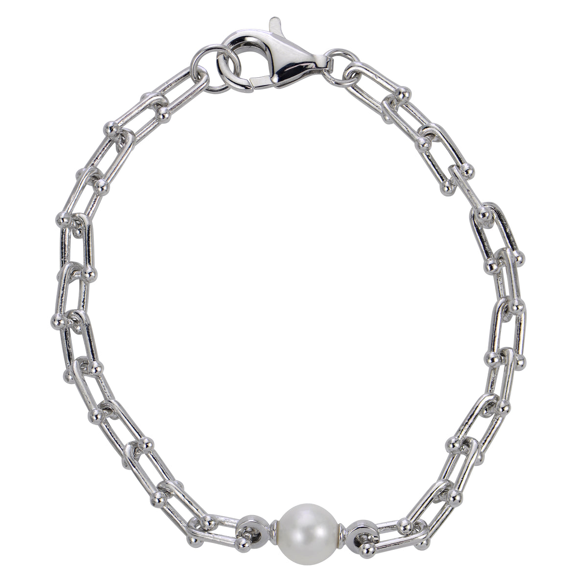 Sterling Silver Freshwater Pearl Bracelet