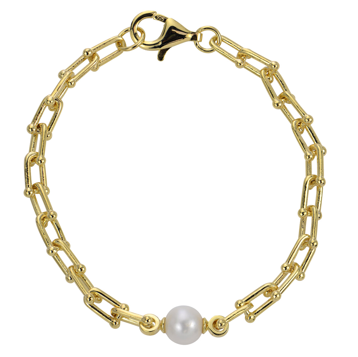Sterling Silver Freshwater Pearl Bracelet