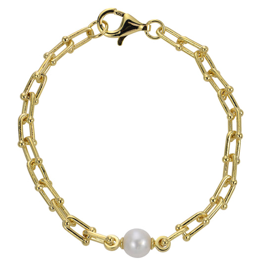 Sterling Silver Freshwater Pearl Bracelet