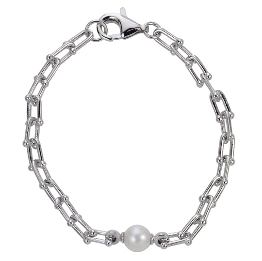 Sterling Silver Freshwater Pearl Bracelet