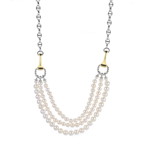 Sterling Silver Freshwater Pearl Necklace