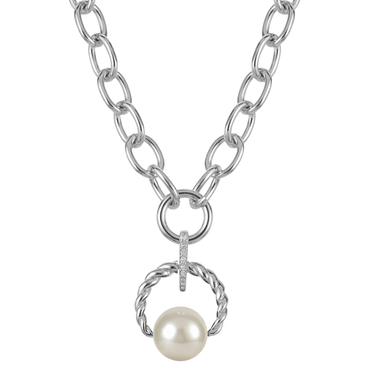 Sterling Silver Freshwater Pearl Necklace