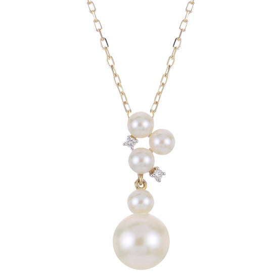 14KT Yellow Gold Freshwater Pearl Necklace