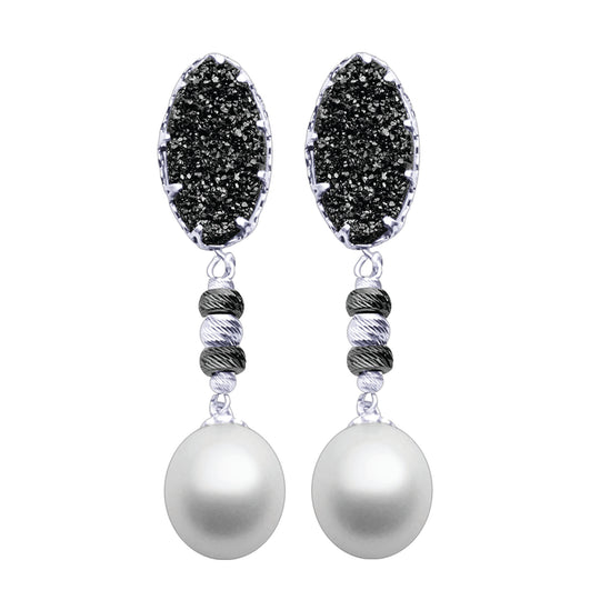 Sterling Silver Freshwater Pearl Earring