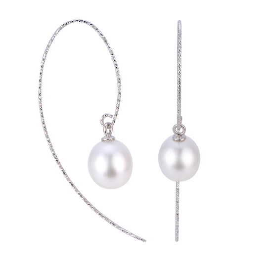 Sterling Silver Freshwater Pearl Earring