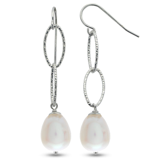 Sterling Silver Freshwater Pearl Earring