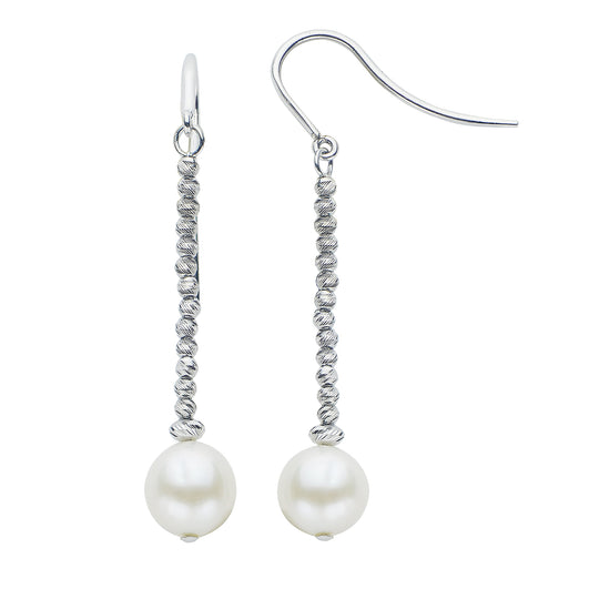 Sterling Silver Freshwater Pearl Earring