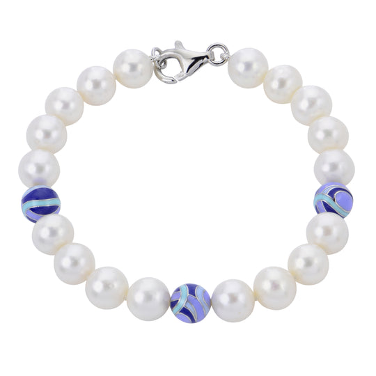 Sterling Silver Freshwater Pearl Bracelet
