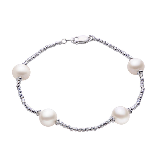 Sterling Silver Freshwater Pearl Bracelet