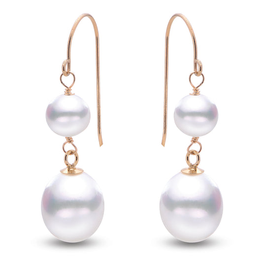 14KT Yellow Gold Freshwater Pearl Earring