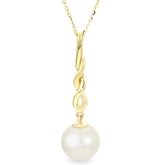 14KT Yellow Gold Freshwater Pearl Pendant