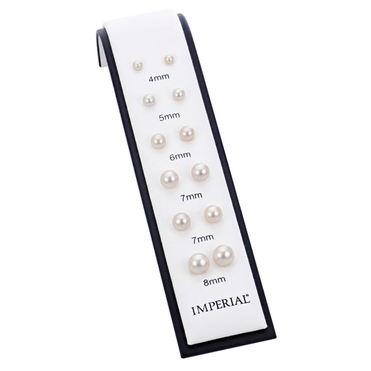 "A" Quality Akoya Pearl Stud Earring Unit