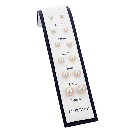 "A" Quality Freshwater Pearl Stud Earring Unit